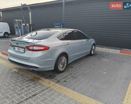 Синий Форд Фьюжн, объемом двигателя 2 л и пробегом 168 тыс. км за 12200 $, фото 7 на Automoto.ua