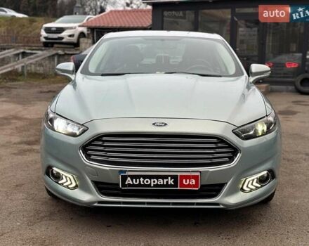 Синий Форд Фьюжн, объемом двигателя 2 л и пробегом 177 тыс. км за 12540 $, фото 1 на Automoto.ua