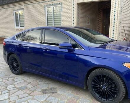 Синій Форд Фьюжен, об'ємом двигуна 2.49 л та пробігом 161 тис. км за 9000 $, фото 2 на Automoto.ua