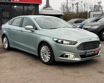 Синий Форд Фьюжн, объемом двигателя 2 л и пробегом 177 тыс. км за 12540 $, фото 2 на Automoto.ua