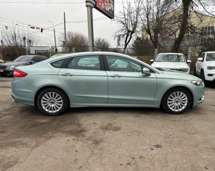 Синий Форд Фьюжн, объемом двигателя 2 л и пробегом 177 тыс. км за 12540 $, фото 4 на Automoto.ua