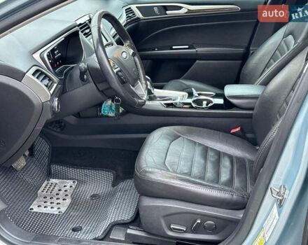 Синий Форд Фьюжн, объемом двигателя 2 л и пробегом 177 тыс. км за 12540 $, фото 15 на Automoto.ua