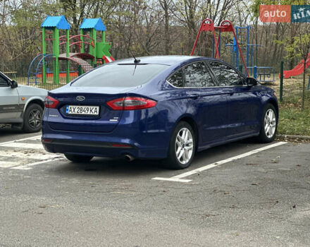 Синий Форд Фьюжн, объемом двигателя 1.5 л и пробегом 160 тыс. км за 8000 $, фото 6 на Automoto.ua