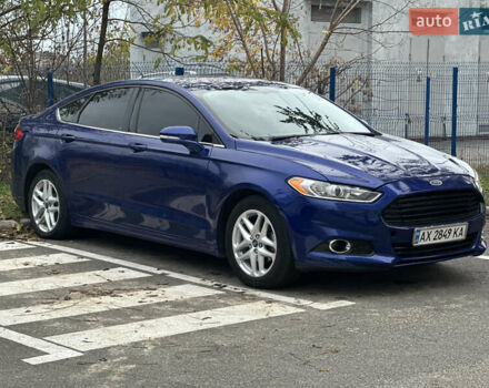 Синий Форд Фьюжн, объемом двигателя 1.5 л и пробегом 160 тыс. км за 8000 $, фото 2 на Automoto.ua