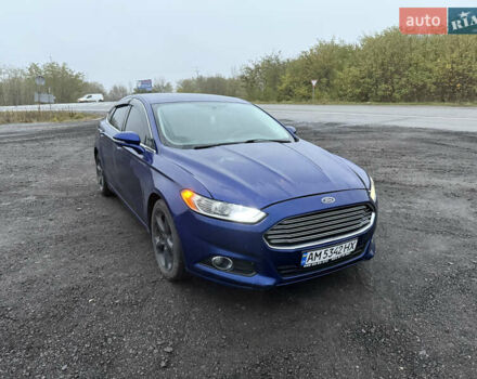 Синій Форд Фьюжен, об'ємом двигуна 2 л та пробігом 265 тис. км за 9300 $, фото 2 на Automoto.ua