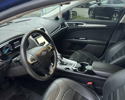 Синий Форд Фьюжн, объемом двигателя 1.5 л и пробегом 160 тыс. км за 8000 $, фото 11 на Automoto.ua