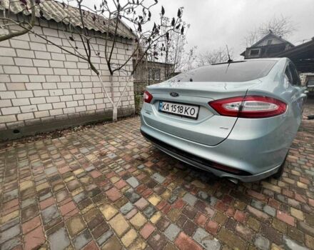 Синий Форд Фьюжн, объемом двигателя 2 л и пробегом 167 тыс. км за 10700 $, фото 2 на Automoto.ua