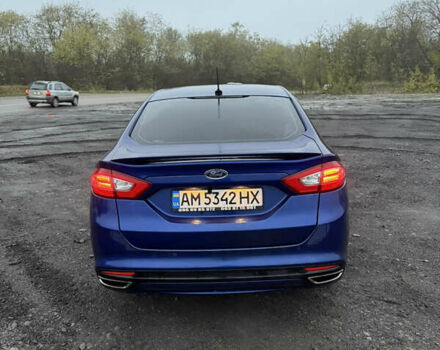 Синій Форд Фьюжен, об'ємом двигуна 2 л та пробігом 265 тис. км за 9300 $, фото 6 на Automoto.ua