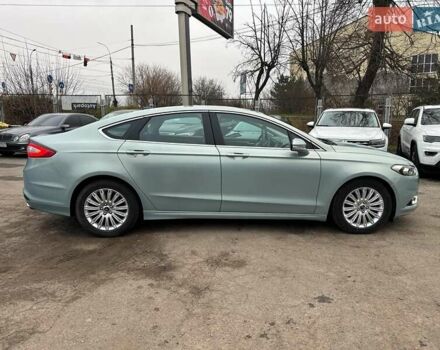 Синий Форд Фьюжн, объемом двигателя 2 л и пробегом 177 тыс. км за 12540 $, фото 4 на Automoto.ua