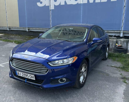 Форд Фьюжн 2013 в Киеве на Automoto.ua Синий Форд Фьюжн, объемом двигателя 1.6 л и пробегом 280 тыс. км за 7800 $, фото 1 на Automoto.ua
