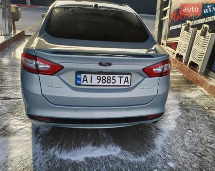 Синий Форд Фьюжн, объемом двигателя 2 л и пробегом 168 тыс. км за 12200 $, фото 9 на Automoto.ua