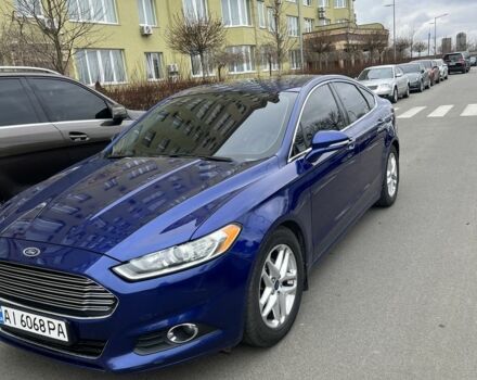 Синий Форд Фьюжн, объемом двигателя 1.6 л и пробегом 216 тыс. км за 8700 $, фото 1 на Automoto.ua