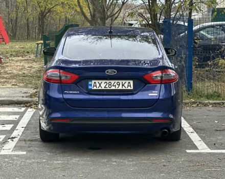 Синий Форд Фьюжн, объемом двигателя 1.5 л и пробегом 160 тыс. км за 8000 $, фото 5 на Automoto.ua