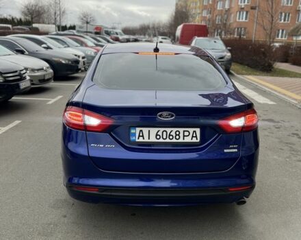 Синий Форд Фьюжн, объемом двигателя 1.6 л и пробегом 216 тыс. км за 8700 $, фото 2 на Automoto.ua