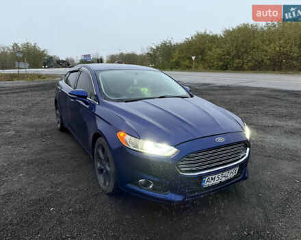 Синій Форд Фьюжен, об'ємом двигуна 2 л та пробігом 265 тис. км за 9300 $, фото 12 на Automoto.ua