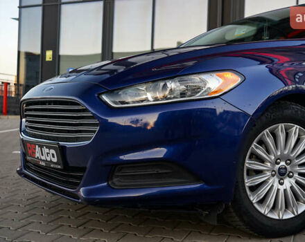 Синий Форд Фьюжн, объемом двигателя 2 л и пробегом 201 тыс. км за 11250 $, фото 3 на Automoto.ua