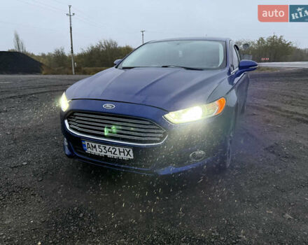 Синій Форд Фьюжен, об'ємом двигуна 2 л та пробігом 265 тис. км за 9300 $, фото 9 на Automoto.ua
