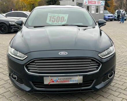 Синий Форд Фьюжн, объемом двигателя 2 л и пробегом 212 тыс. км за 9800 $, фото 1 на Automoto.ua