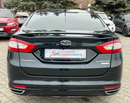 Синий Форд Фьюжн, объемом двигателя 2 л и пробегом 212 тыс. км за 9800 $, фото 5 на Automoto.ua