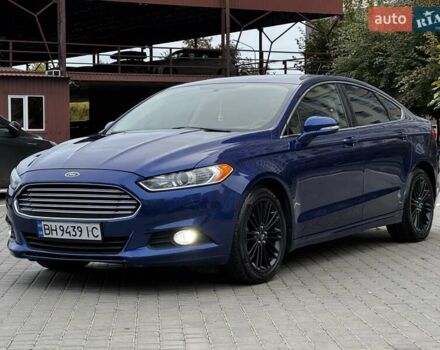 Форд Фьюжн 2014 в Одессе на Automoto.ua Синий Форд Фьюжн, объемом двигателя 2 л и пробегом 155 тыс. км за 9500 $, фото 14 на Automoto.ua