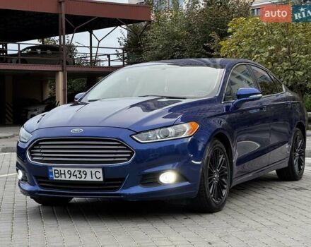 Форд Фьюжн 2014 в Одессе на Automoto.ua Синий Форд Фьюжн, объемом двигателя 2 л и пробегом 155 тыс. км за 9500 $, фото 7 на Automoto.ua