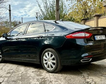 Синий Форд Фьюжн, объемом двигателя 2 л и пробегом 212 тыс. км за 9850 $, фото 5 на Automoto.ua