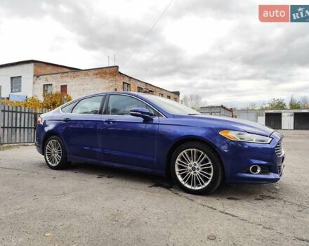 Синій Форд Фьюжен, об'ємом двигуна 2 л та пробігом 275 тис. км за 10800 $, фото 5 на Automoto.ua