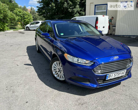 Форд Фьюжн 2014 в Полтаве на Automoto.ua Синий Форд Фьюжн, объемом двигателя 2 л и пробегом 164 тыс. км за 12500 $, фото 1 на Automoto.ua