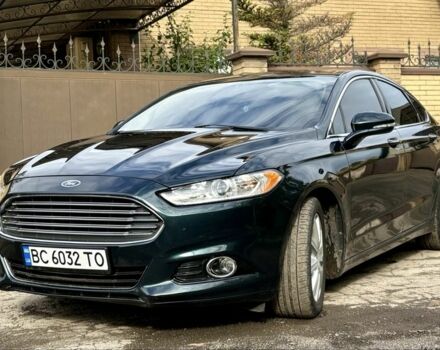 Синий Форд Фьюжн, объемом двигателя 2 л и пробегом 212 тыс. км за 9850 $, фото 1 на Automoto.ua
