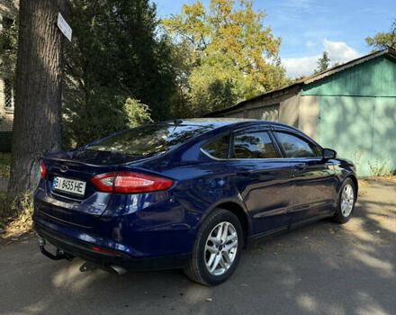 Синий Форд Фьюжн, объемом двигателя 2.5 л и пробегом 270 тыс. км за 7300 $, фото 2 на Automoto.ua