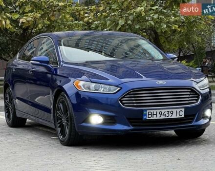 Форд Фьюжн 2014 в Одессе на Automoto.ua Синий Форд Фьюжн, объемом двигателя 2 л и пробегом 155 тыс. км за 9500 $, фото 5 на Automoto.ua