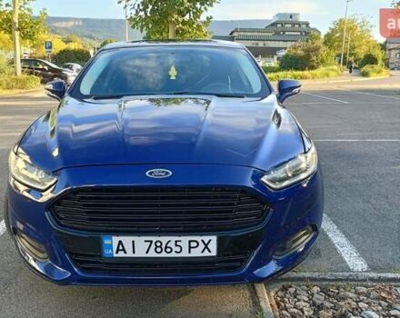 Синий Форд Фьюжн, объемом двигателя 2.49 л и пробегом 230 тыс. км за 7000 $, фото 1 на Automoto.ua