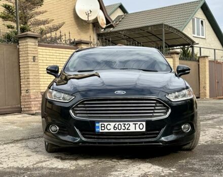 Синий Форд Фьюжн, объемом двигателя 2 л и пробегом 212 тыс. км за 9850 $, фото 2 на Automoto.ua