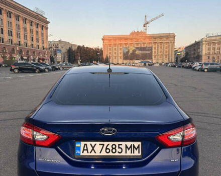 Синий Форд Фьюжн, объемом двигателя 2.5 л и пробегом 237 тыс. км за 8999 $, фото 1 на Automoto.ua