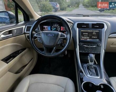 Форд Фьюжн 2014 в Днепре (Днепропетровске) на Automoto.ua Синий Форд Фьюжн, объемом двигателя 2.5 л и пробегом 197 тыс. км за 9000 $, фото 18 на Automoto.ua