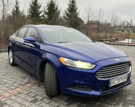 Синий Форд Фьюжн, объемом двигателя 2.5 л и пробегом 239 тыс. км за 7800 $, фото 1 на Automoto.ua