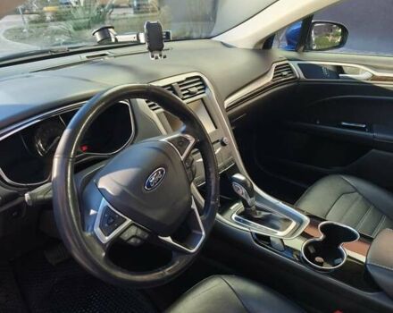 Синий Форд Фьюжн, объемом двигателя 2 л и пробегом 141 тыс. км за 13499 $, фото 9 на Automoto.ua