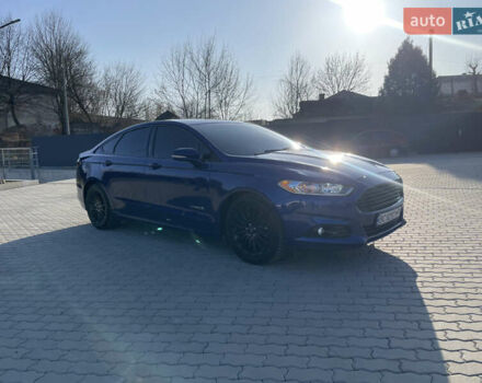 Синий Форд Фьюжн, объемом двигателя 2 л и пробегом 167 тыс. км за 12100 $, фото 12 на Automoto.ua