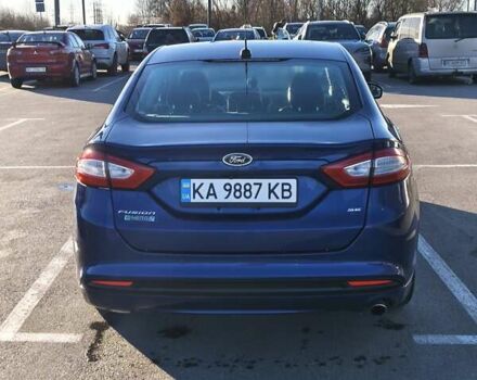 Синий Форд Фьюжн, объемом двигателя 2 л и пробегом 141 тыс. км за 13499 $, фото 4 на Automoto.ua