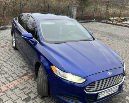 Синий Форд Фьюжн, объемом двигателя 2.5 л и пробегом 239 тыс. км за 7800 $, фото 2 на Automoto.ua