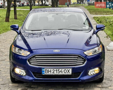Синий Форд Фьюжн, объемом двигателя 2.49 л и пробегом 166 тыс. км за 8999 $, фото 1 на Automoto.ua