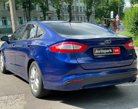 Синий Форд Фьюжн, объемом двигателя 2.5 л и пробегом 169 тыс. км за 9490 $, фото 8 на Automoto.ua