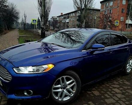 Синій Форд Фьюжен, об'ємом двигуна 2.49 л та пробігом 210 тис. км за 9500 $, фото 5 на Automoto.ua