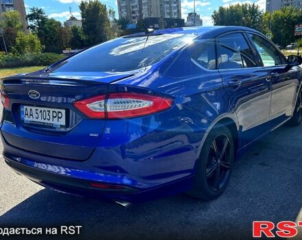 Синий Форд Фьюжн, объемом двигателя 2.5 л и пробегом 136 тыс. км за 9750 $, фото 2 на Automoto.ua