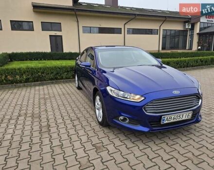 Синий Форд Фьюжн, объемом двигателя 2 л и пробегом 226 тыс. км за 9200 $, фото 1 на Automoto.ua