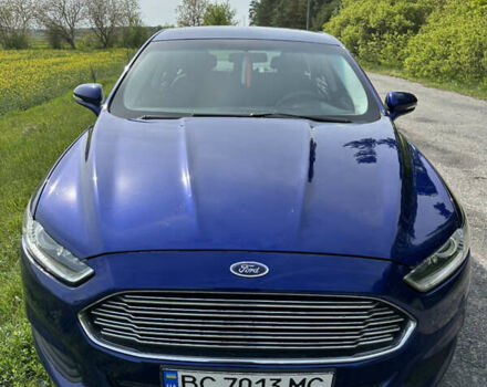 Синий Форд Фьюжн, объемом двигателя 2.5 л и пробегом 180 тыс. км за 9000 $, фото 1 на Automoto.ua
