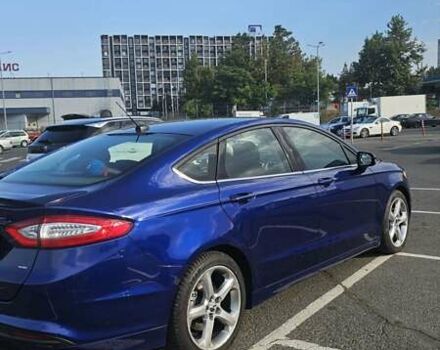 Синий Форд Фьюжн, объемом двигателя 2.49 л и пробегом 166 тыс. км за 9100 $, фото 3 на Automoto.ua