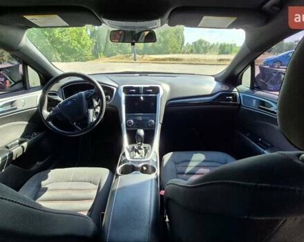 Форд Фьюжн 2015 в Горишние Плавни (Комсомольск) на Automoto.ua Синий Форд Фьюжн, объемом двигателя 2 л и пробегом 119 тыс. км за 11400 $, фото 7 на Automoto.ua