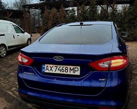 Синій Форд Фьюжен, об'ємом двигуна 2.49 л та пробігом 210 тис. км за 9500 $, фото 6 на Automoto.ua