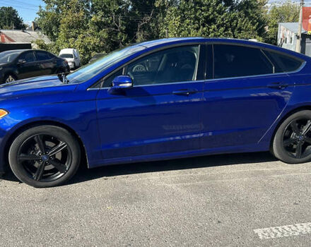 Форд Фьюжн 2015 в Киеве на Automoto.ua Синий Форд Фьюжн, объемом двигателя 2.49 л и пробегом 236 тыс. км за 9750 $, фото 4 на Automoto.ua